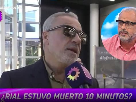 La Reacci N Del M Dico De Jorge Rial Cuando Le Preguntaron Si Era