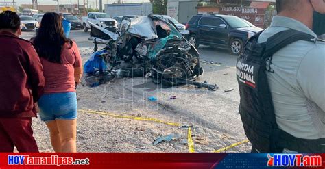 Hoy Tamaulipas Accidentes En Tamaulipas Ebrio Conductor Provoca