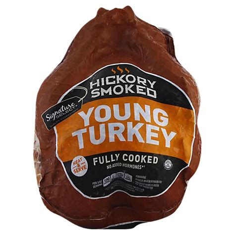 Signature Select Fully Cooked Hickory Smoked Whole Young Frozen Turkey