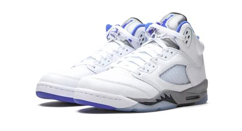 Jordan 5 Retro White Stealth 2021 Gs