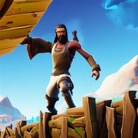 Screenshot Of Jesus In Fortnite Stable Diffusion OpenArt