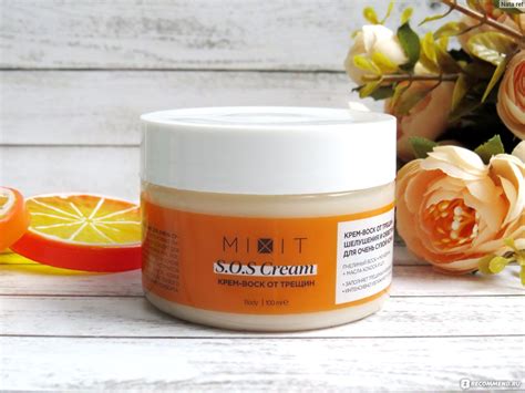 Крем-воск MIXIT S.O.S. Cream для рук и ног от трещин - «Парафинотерапия ...