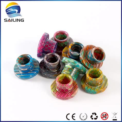 Sailing Vape Intelligent Design Durable Epoxy Resin Snake Pattern Drip