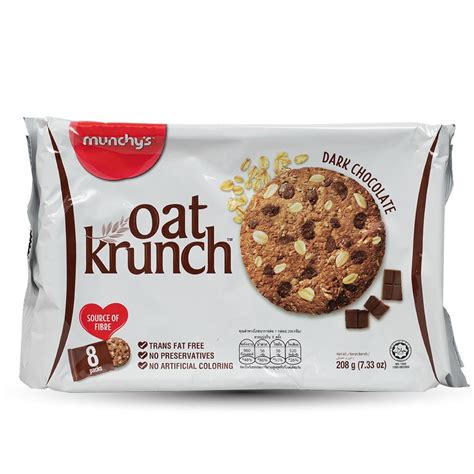 Munchy’s Oat Krunch Dark Chocolate 208g – Mawola Traders