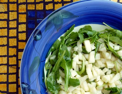 Stefanos Pear Pecorino And Arugula Salad Our Italian Table