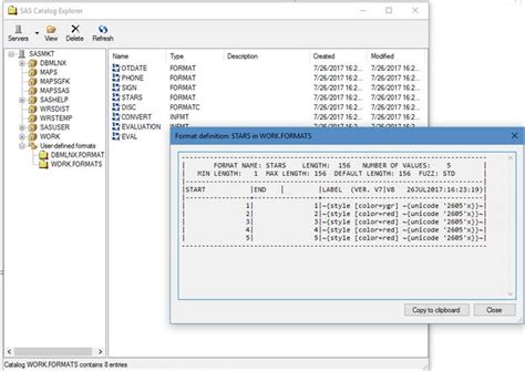 Viewing SAS Catalogs And Formats In SAS Enterprise Guide LaptrinhX News