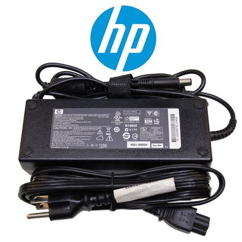 Original Oem Hp 120w Laptop Charger Ac Adapter Power Cord