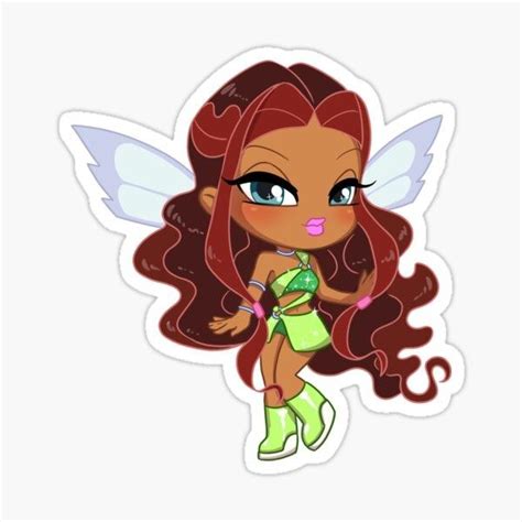 Flower Fairy Sticker For Sale By Dawndragon Art Fairy Stickers