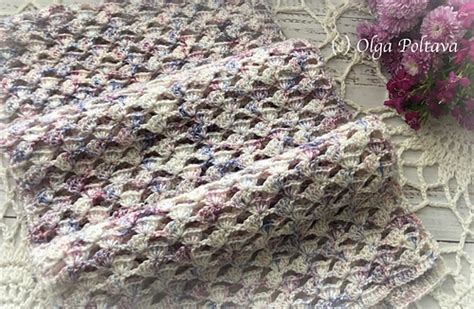 Ravelry Lavender Tea Scarf Pattern By Olga Poltava