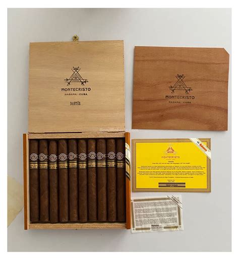 Montecristo Dantés Edición Limitada 2016 Varnished Semi Boite Nature