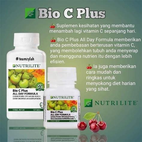 Amway NUTRILITE Bio C Vitamin C Plus All Day Formula 60 120 Tab 100