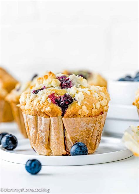 Easy Vegan Blueberry Muffins No Eggs No Dairy Mommy S Home Cooking