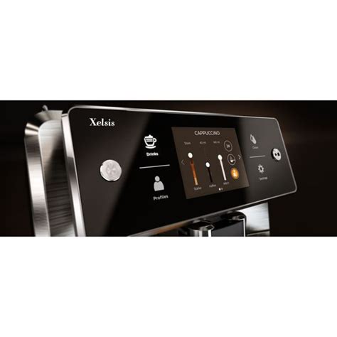 Philips Saeco Xelsis Black Super-Automatic Espresso Machine with Milk Frother + Reviews | Crate ...