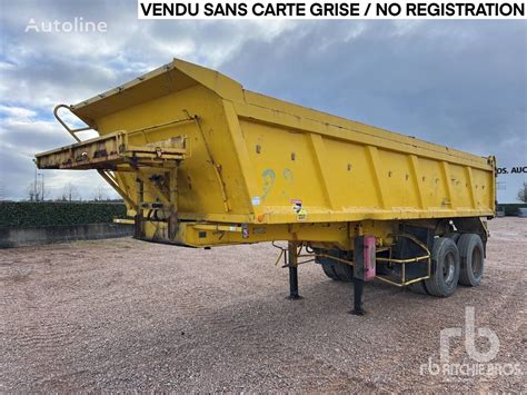 Buy Marrel Bj Cw T A Semi Remorque Benne Essieux Tipper Semi Trailer