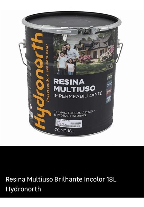 Resina Acrilica Brilhante Multiuso Solvente Hydronorth 18l Frete grátis