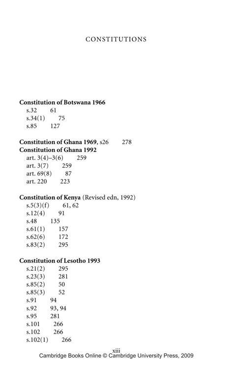 List Of Constitutions Comparative Constitutionalism And Good