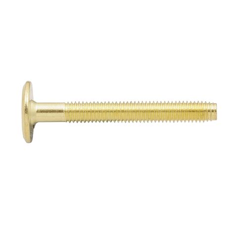 Prestige M6 X 50mm Electro Brass Connector Bolt 20 Pack