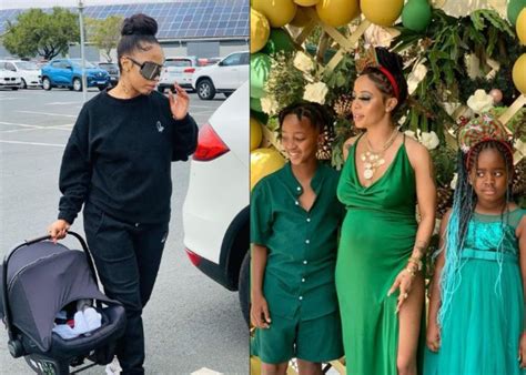 Kelly Khumalo celebrates Mother's Day with three kids