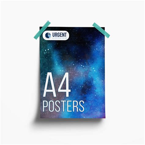 Digital Print Posters (A4/A3) - Urgent Printing