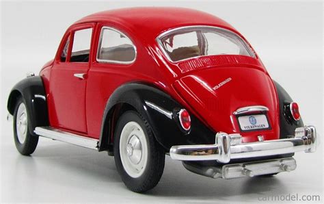 Sunnyside R Escala Volkswagen Beetle Maggiolino Red Black