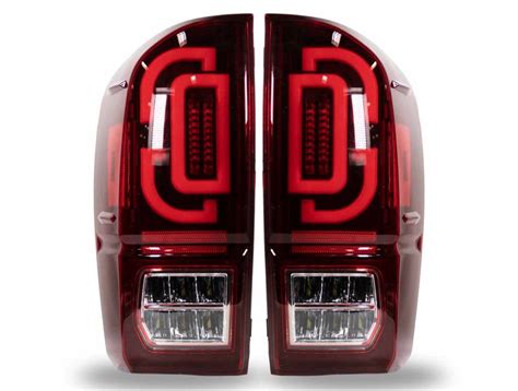 Renegade Sequential Red And Black LED Tail Lights RealTruck