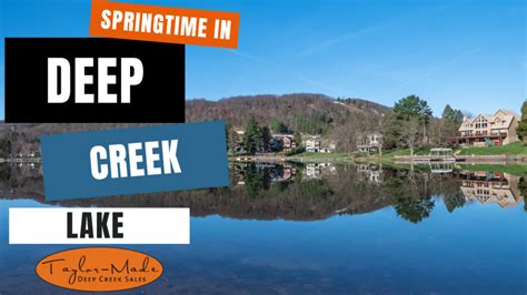 Deep Creek Lake spring activities