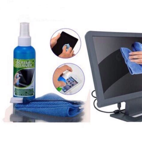 Lcd Screen Tv Cleaning Set Laptop Computer Monitor Cleaner 3 In 1 Combo Shopee Philippines