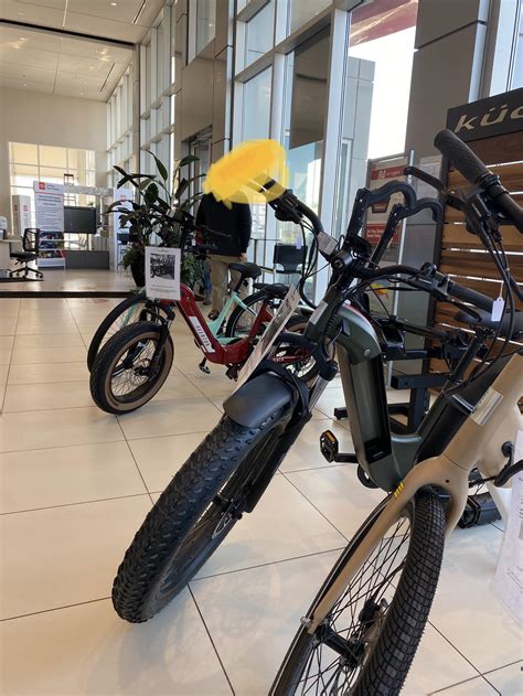 Local Toyota now sells e-bikes. Hope more people buy them instead of a