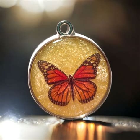 Monarch Butterfly Pendants Etsy