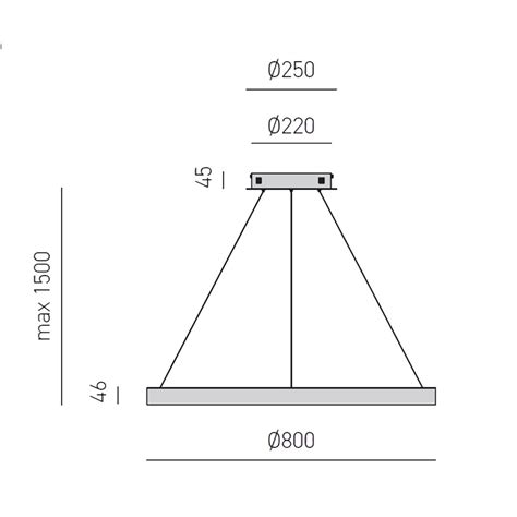 Lustre à led Gea Luce CRISEIDE SG O