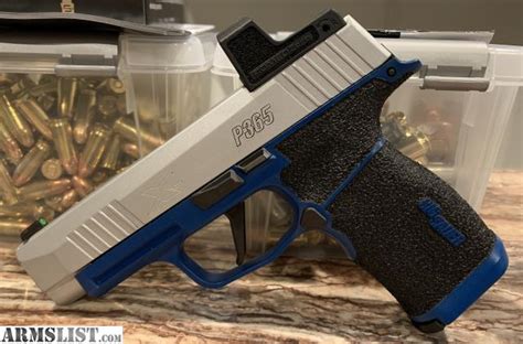 Armslist For Sale Custom Sig Sauer P365 Xl With Romeo Zero Custom Cerakote 3 Magazines