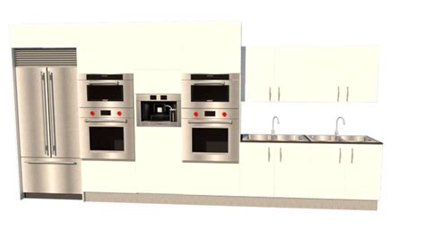 Dise O De Cocina En Sketchup