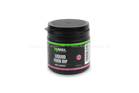 Nikl Liquid Food Dip Krill Berry Ml Karel Nikl