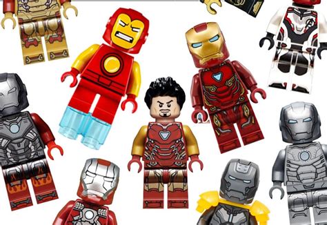 All Lego Iron Man Suits And Armors Minifigures Guide July