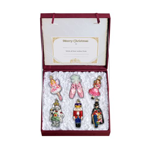 Nutcracker Suite Glass Ornament Collection Amusements T Shop