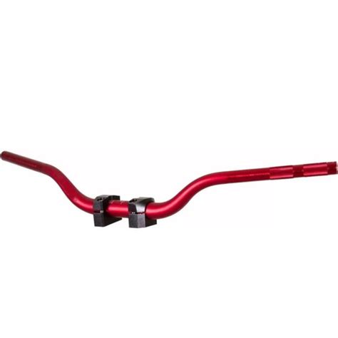 Guid O De Alum Nio Esportivo Modelo Naked Vermelho Perolado Loja Duas Rodas