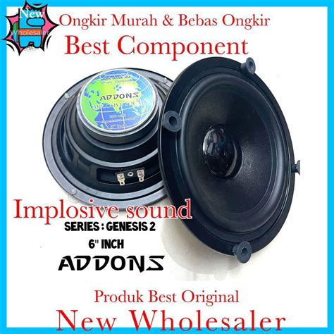 Jual Speaker Addons 6 Inch Genesis 2 Implosive Sound 200watt Best