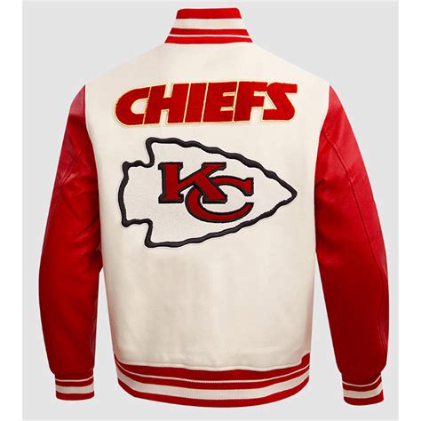 Classic Retro Rib Kansas City Chiefs Varsity Jacket