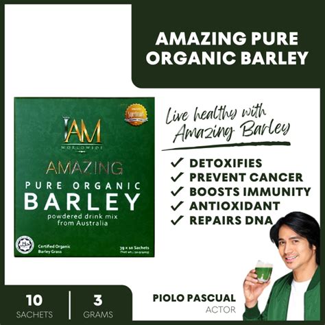 Amazing Barley Amazing Pure Organic Barley Powdered Drink By Iam