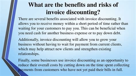 Ppt Invoice Discounting The Way To Save Time Money And Stress