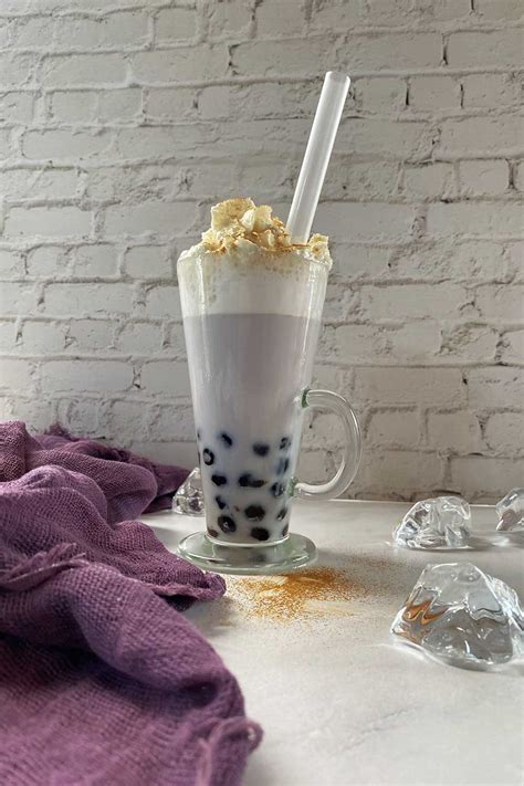 Taro Smoothie - Corrie Cooks