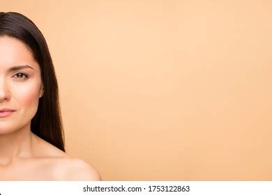 Closeup Cropped Photo Naked Mature Latin Stock Photo