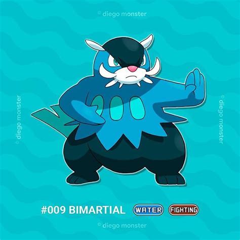 Eng Below Bimartial La Forma Final De Beable Un Pokémon Tipo Agua