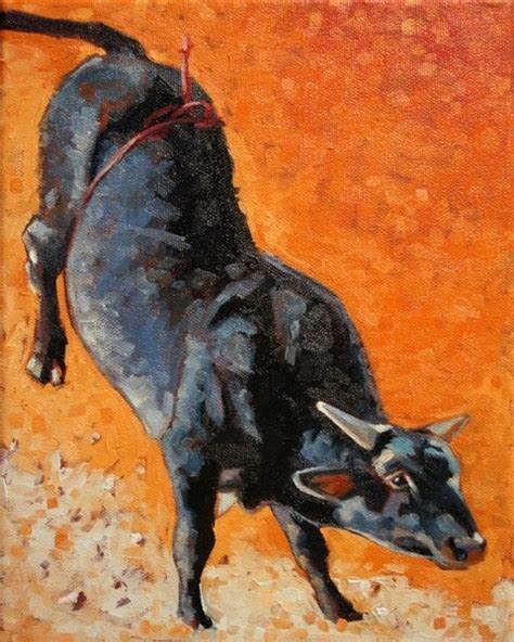 Bucking Bull Drawing at PaintingValley.com | Explore collection of ...