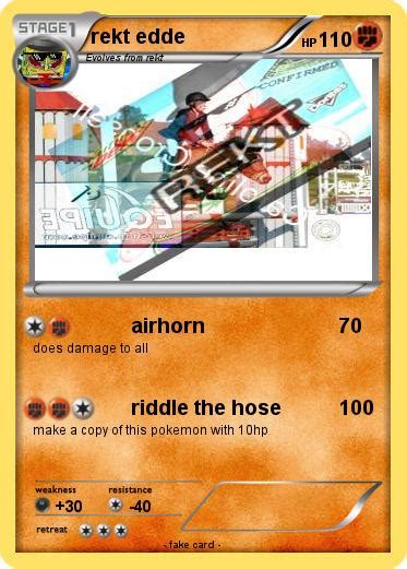 Pokémon rekt edde airhorn My Pokemon Card