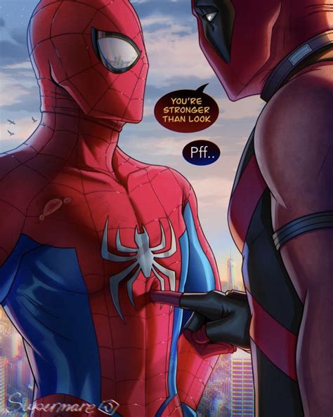 Marvel Comics Gay Comics Marvel Heroes Marvel Dc Spideypool Comic Spiderman Art Sketch