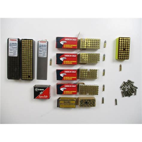 ASSORTED .22 LONG RIFLE AMMO