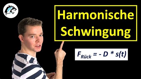 Harmonische Schwingung Federpendel Physik Tutorial YouTube