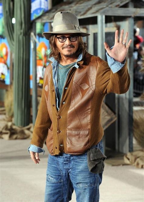 Johnny Depp-Rango-L.A. - Johnny Depp Photo (19341757) - Fanpop