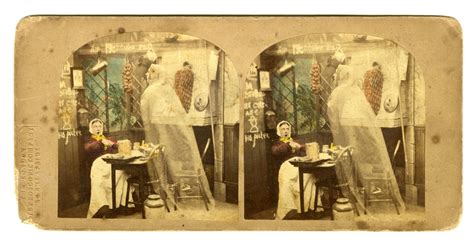 Stereoscopic Ghost Imagery Popularized By Victorian Englands